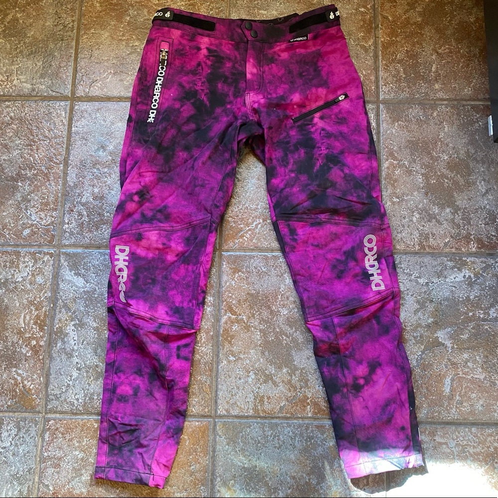 DHaRCO Magenta Tie Dye Mtb Pants 🌟